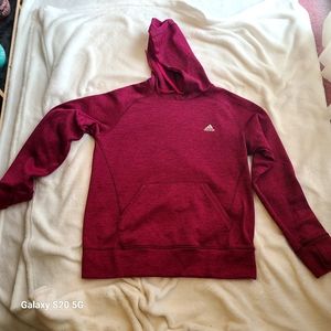 Adidas hoodie size Medium  color fuchsia pink